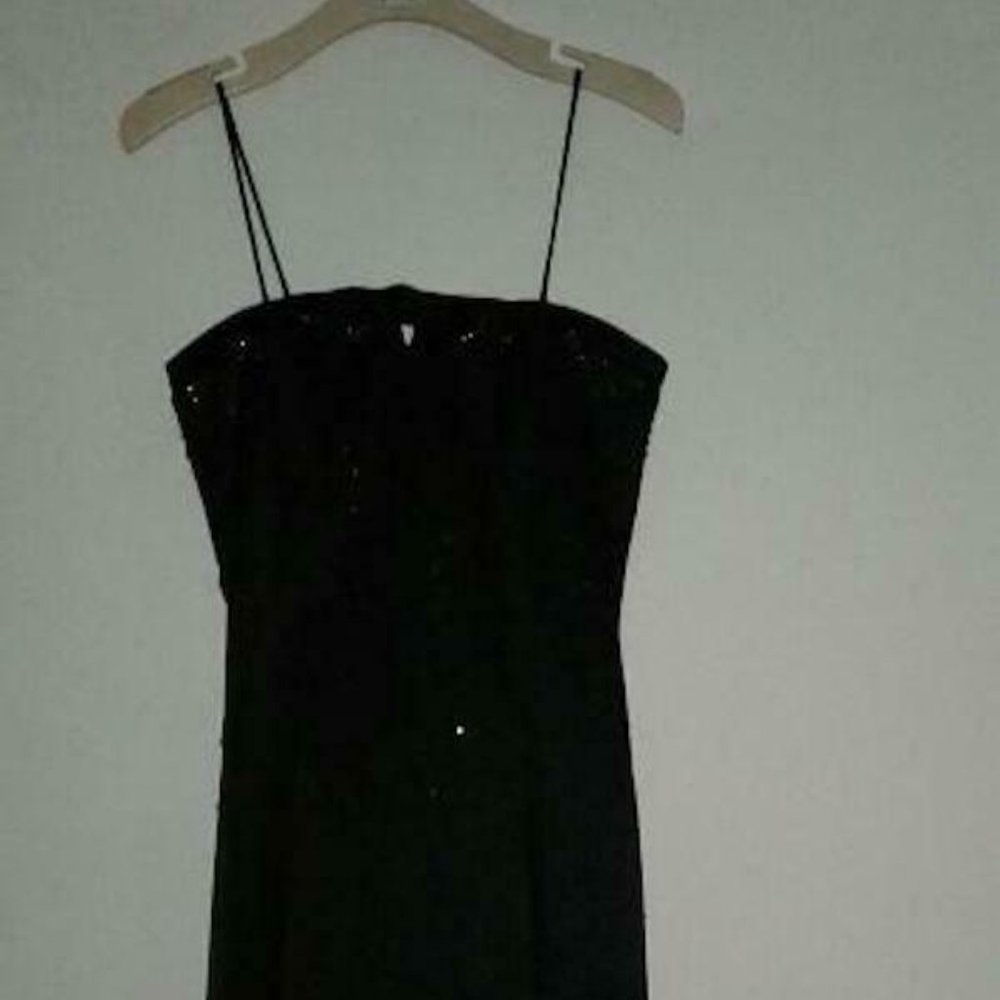Velvet Fashion Formal Gown Size L Made in U.S.A.
